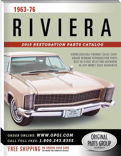 Buick restoration parts catalog